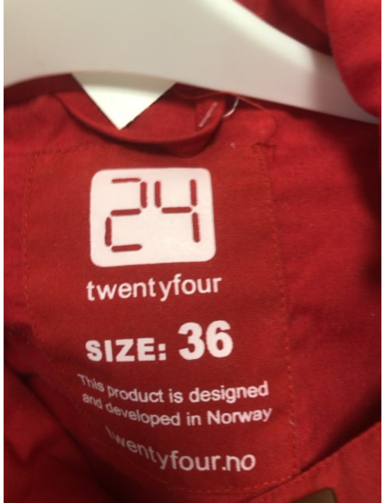Jakke, twentyfour, norsk